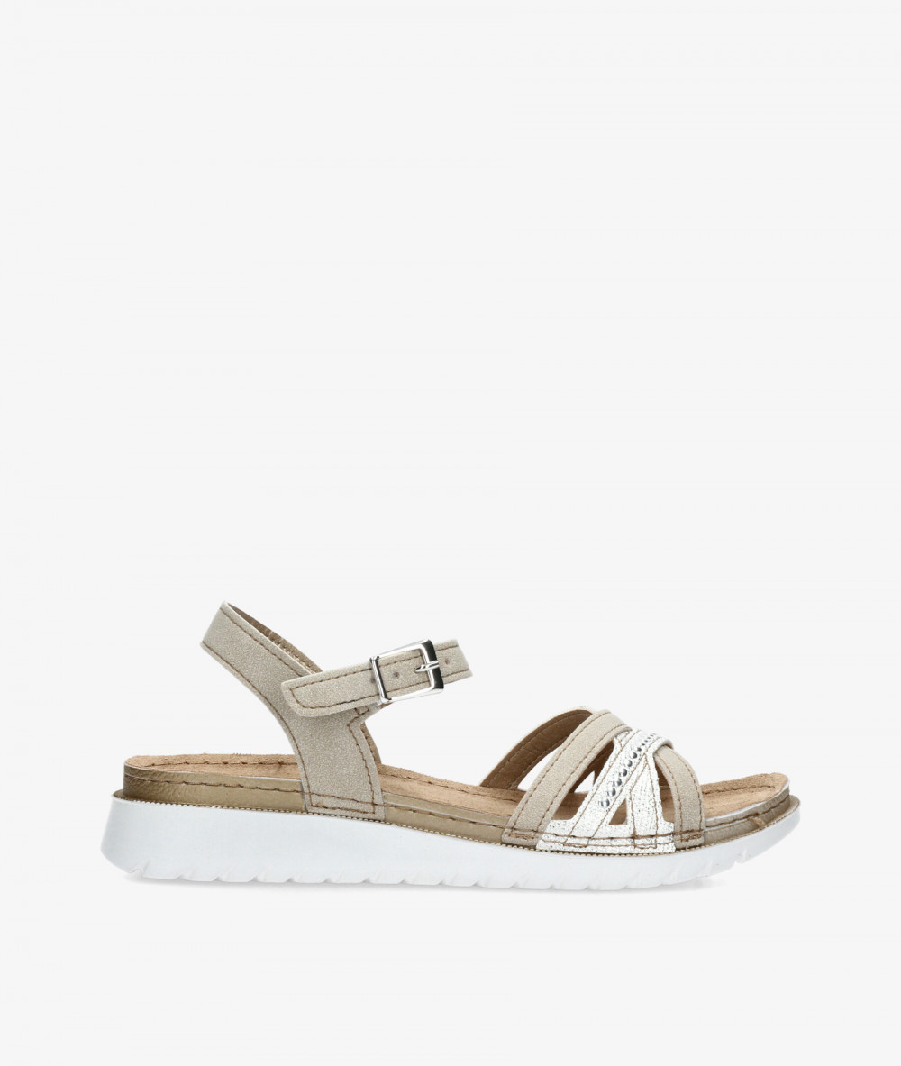 Sandalias INBLU  CN54 en piedra