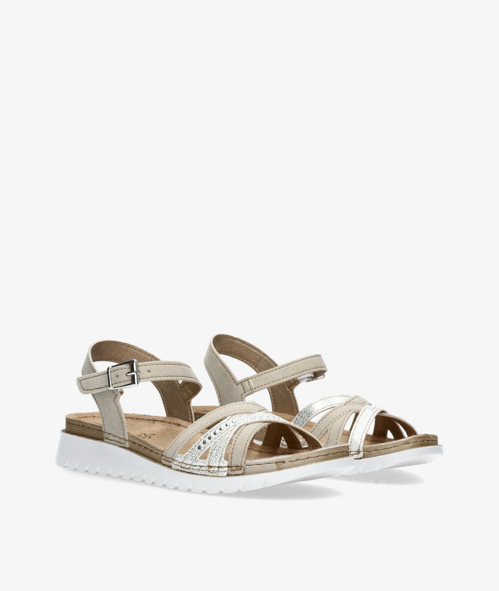 Sandalias INBLU  CN54 en piedra