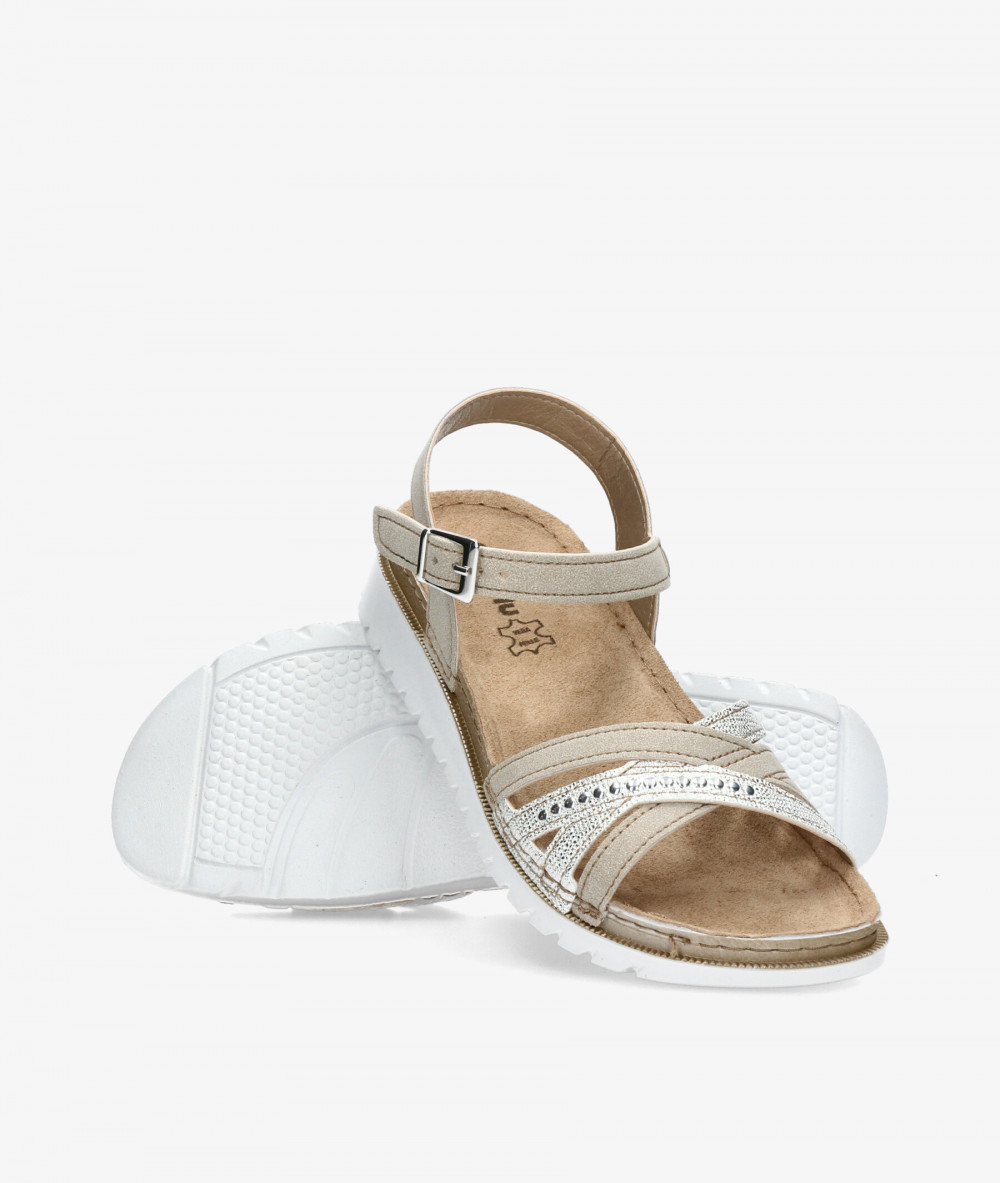 Sandalias INBLU  CN54 en piedra
