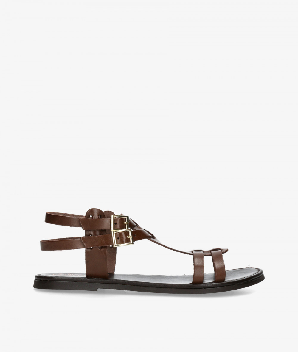 Sandalias Porronet  3207 en marrón