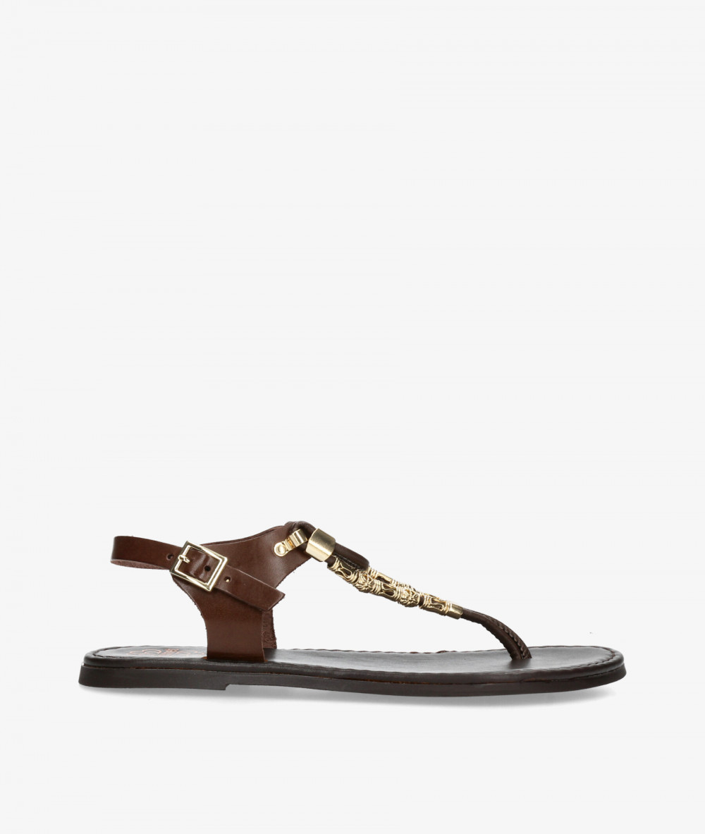 Sandalias Porronet  3205 en marrón