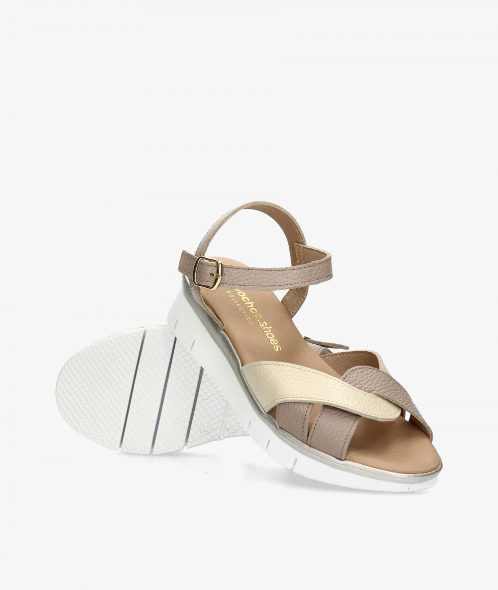 Sandalias pabloochoa.shoes  42004 en topo