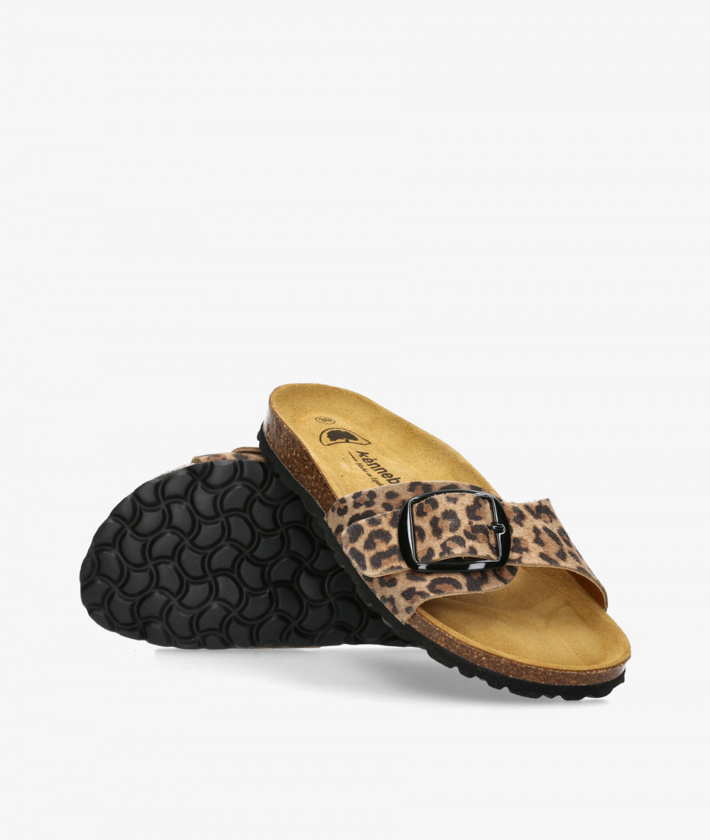 Sandalias Kénnebec  520001 en leopardo 