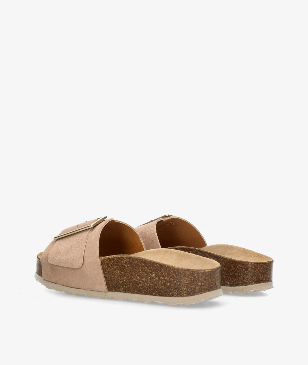 Sandalias bloom&you  HEBILLON en serraje nude