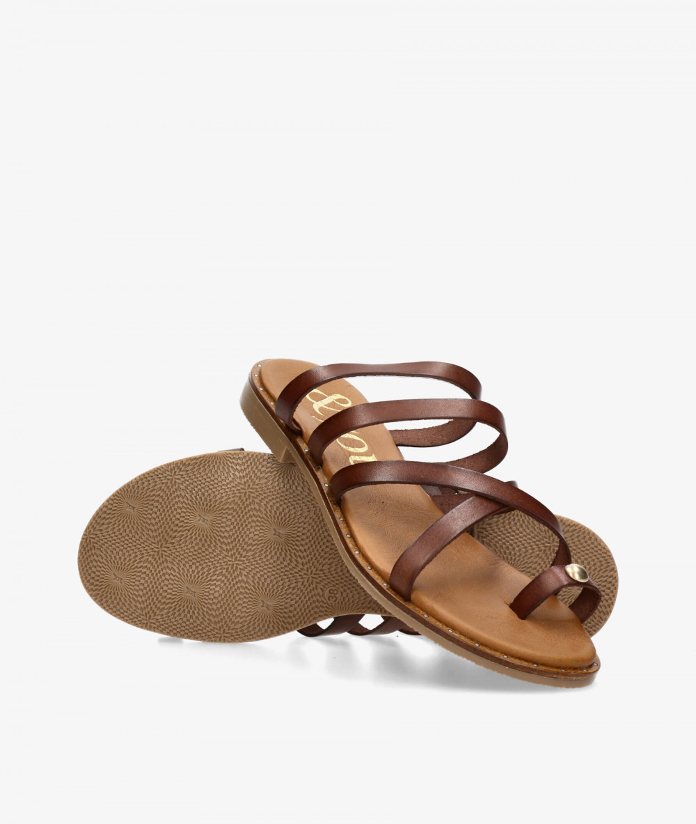 Sandalias bloom&you 6082 en marrón