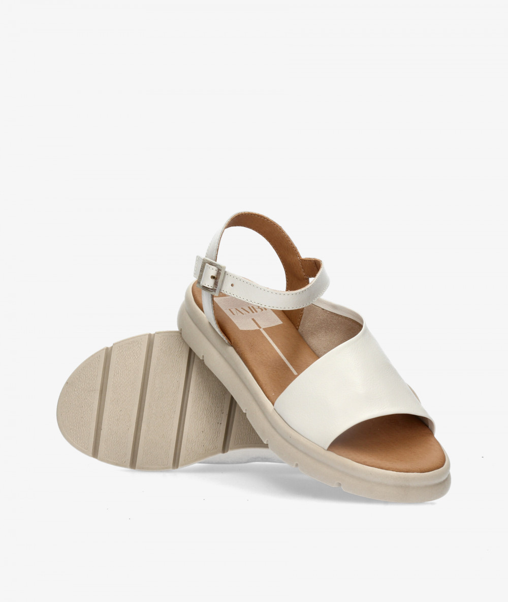 Sandalias pabloochoa.shoes  IRIS en blanco