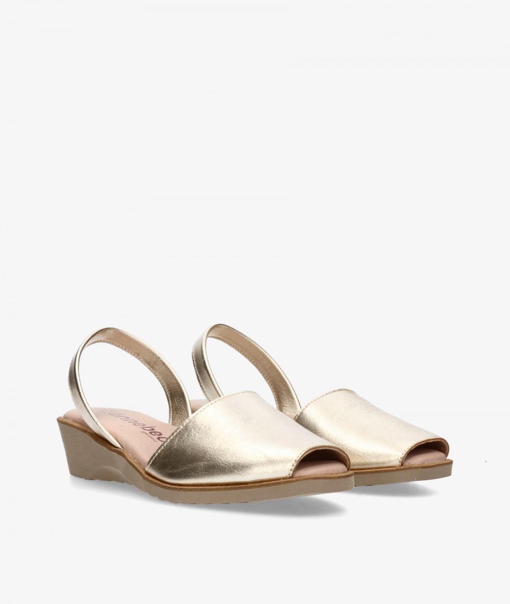Sandalias Kénnebec  146 en platino