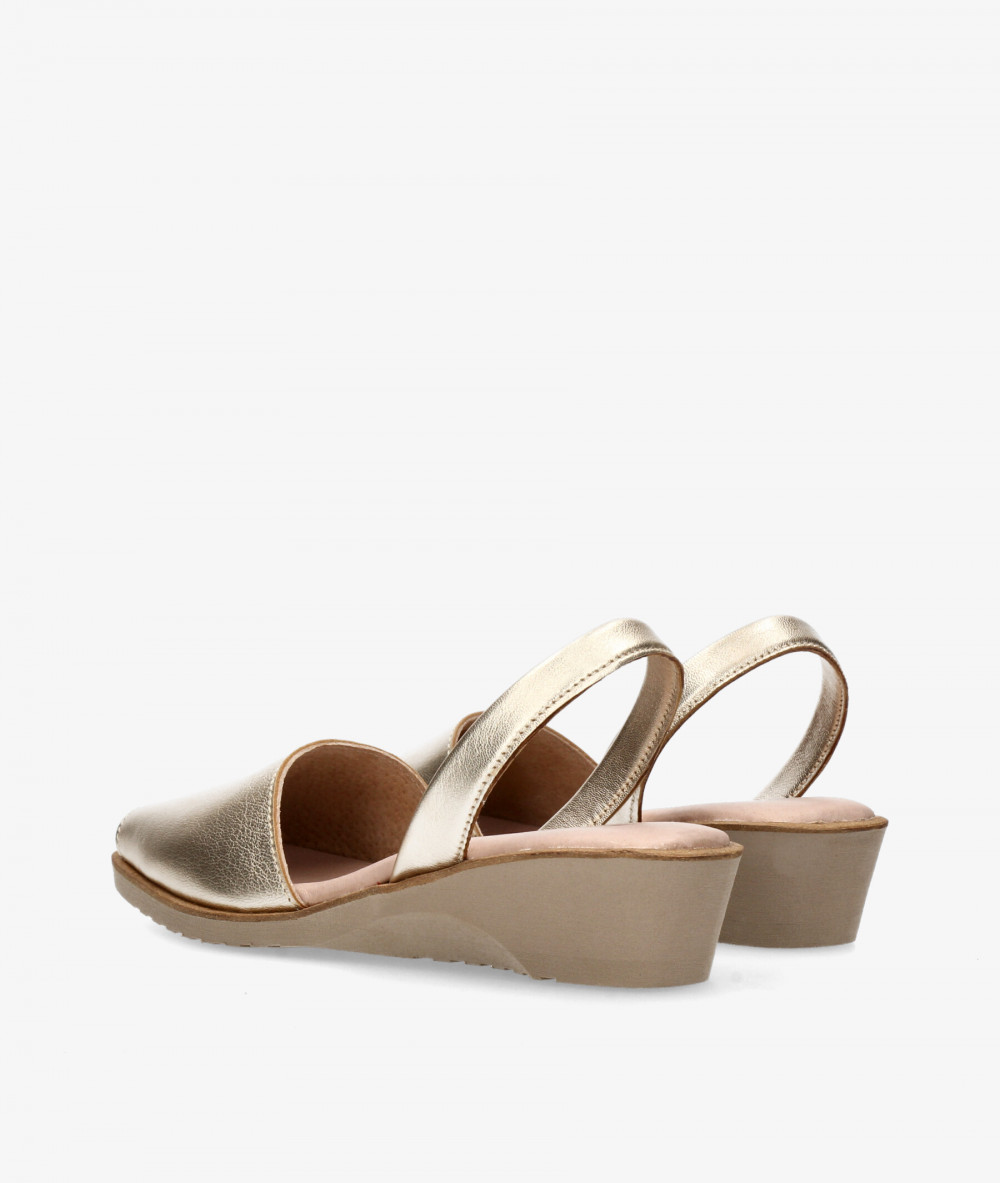 Sandalias Kénnebec  146 en platino