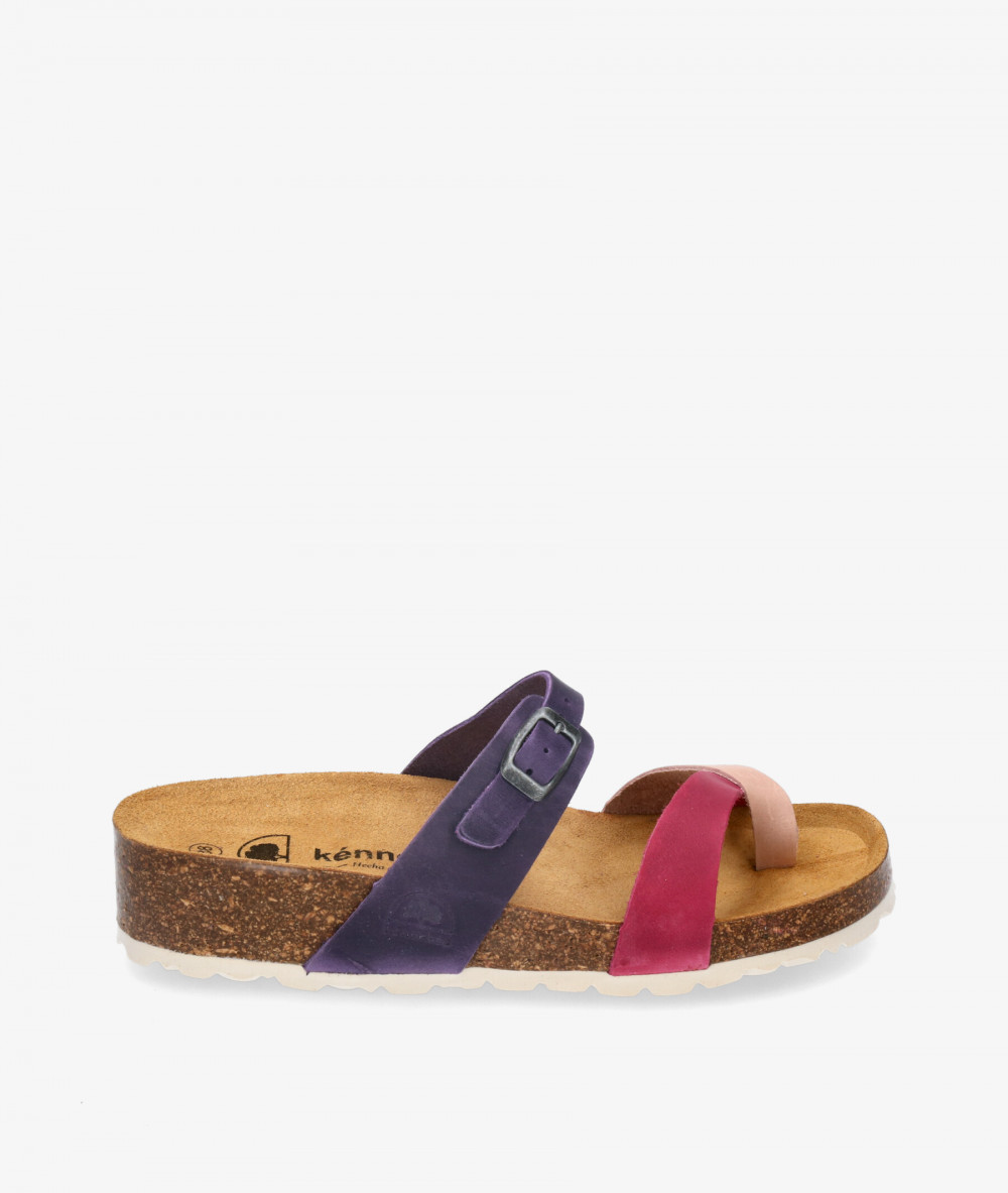 Sandalias Kénnebec  130012 en morado 