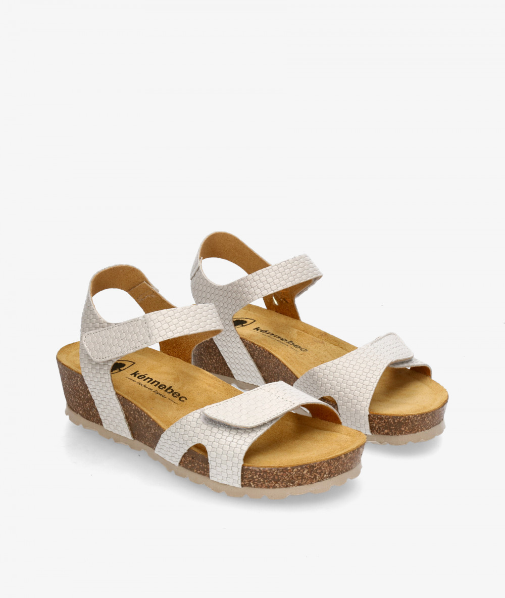 Sandalias Kénnebec  IB-101 en hueso