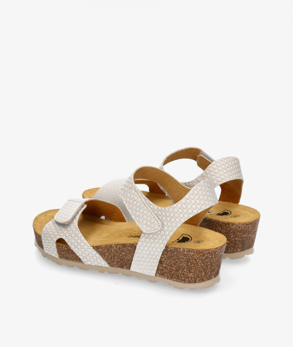 Sandalias Kénnebec  IB-101 en hueso