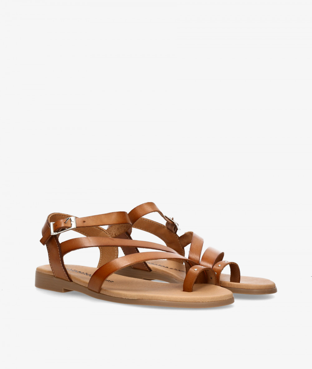 Sandalias pabloochoa.shoes  9128 en cuero