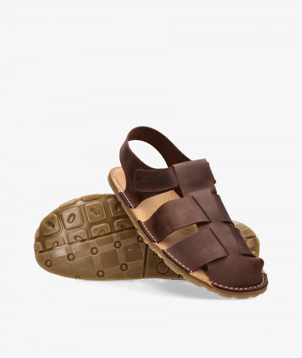 Sandalias FRAILERÁ BERNAL en marrón
