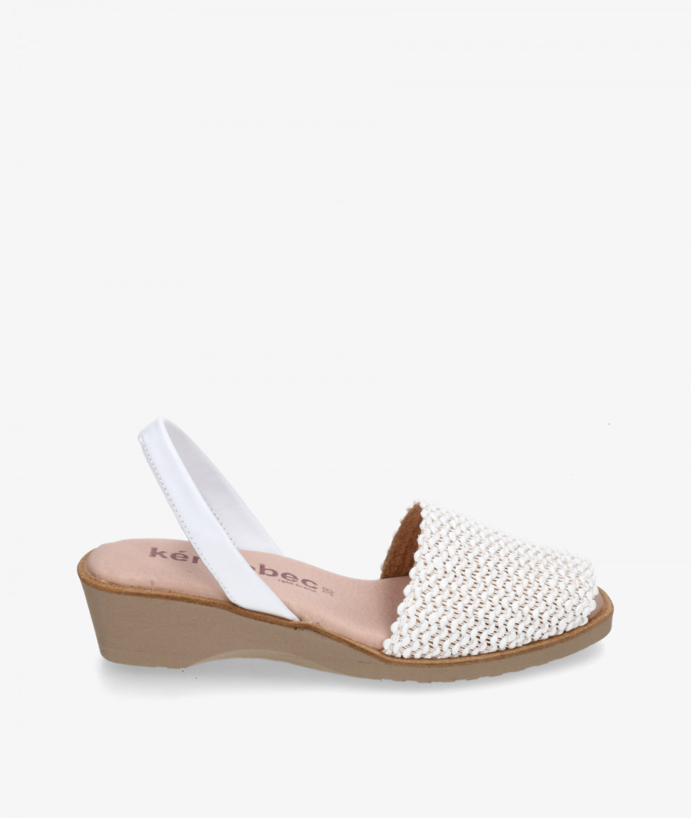 Sandalias Kénnebec  146 en blanco