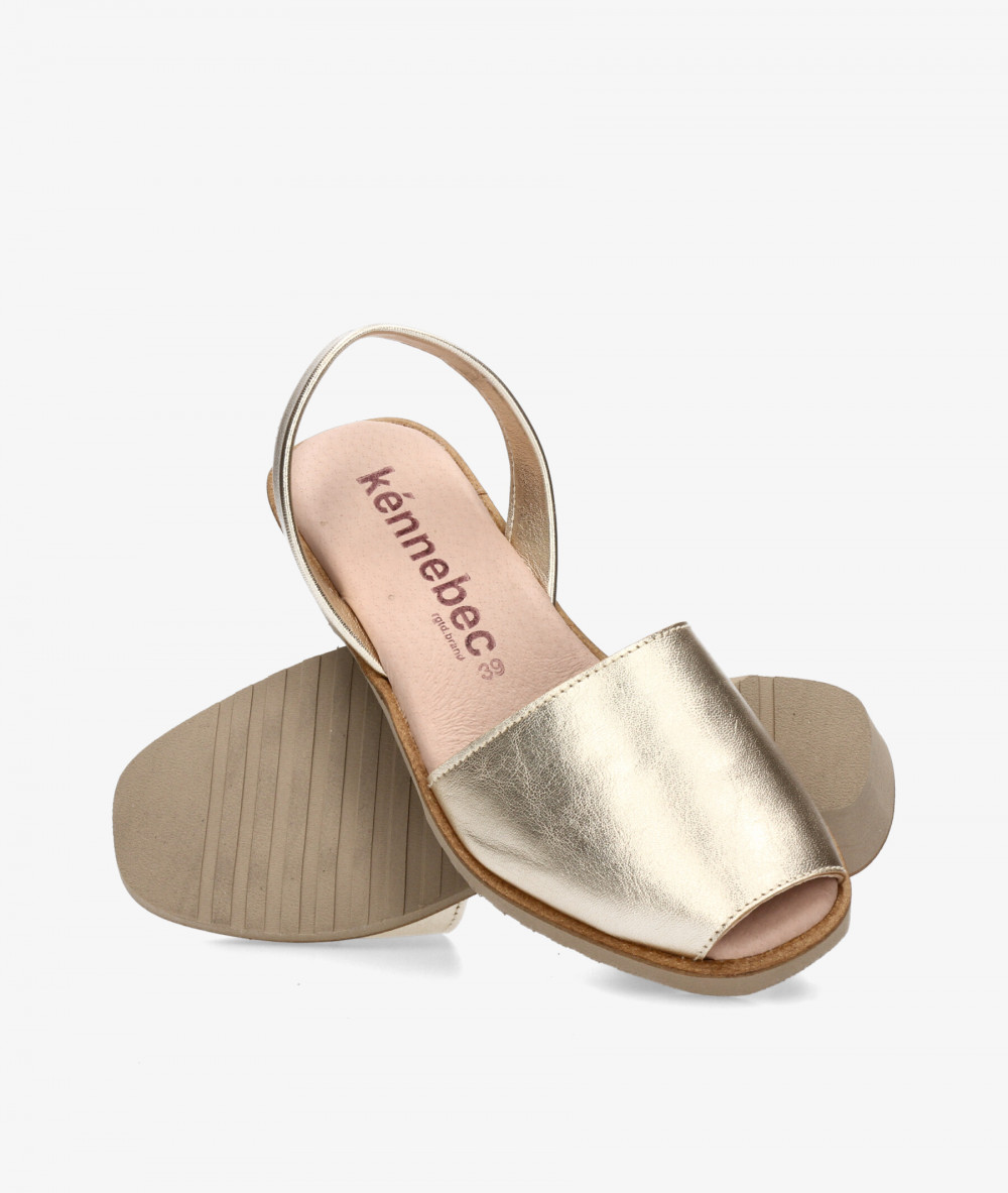 Sandalias Kénnebec  146 en platino