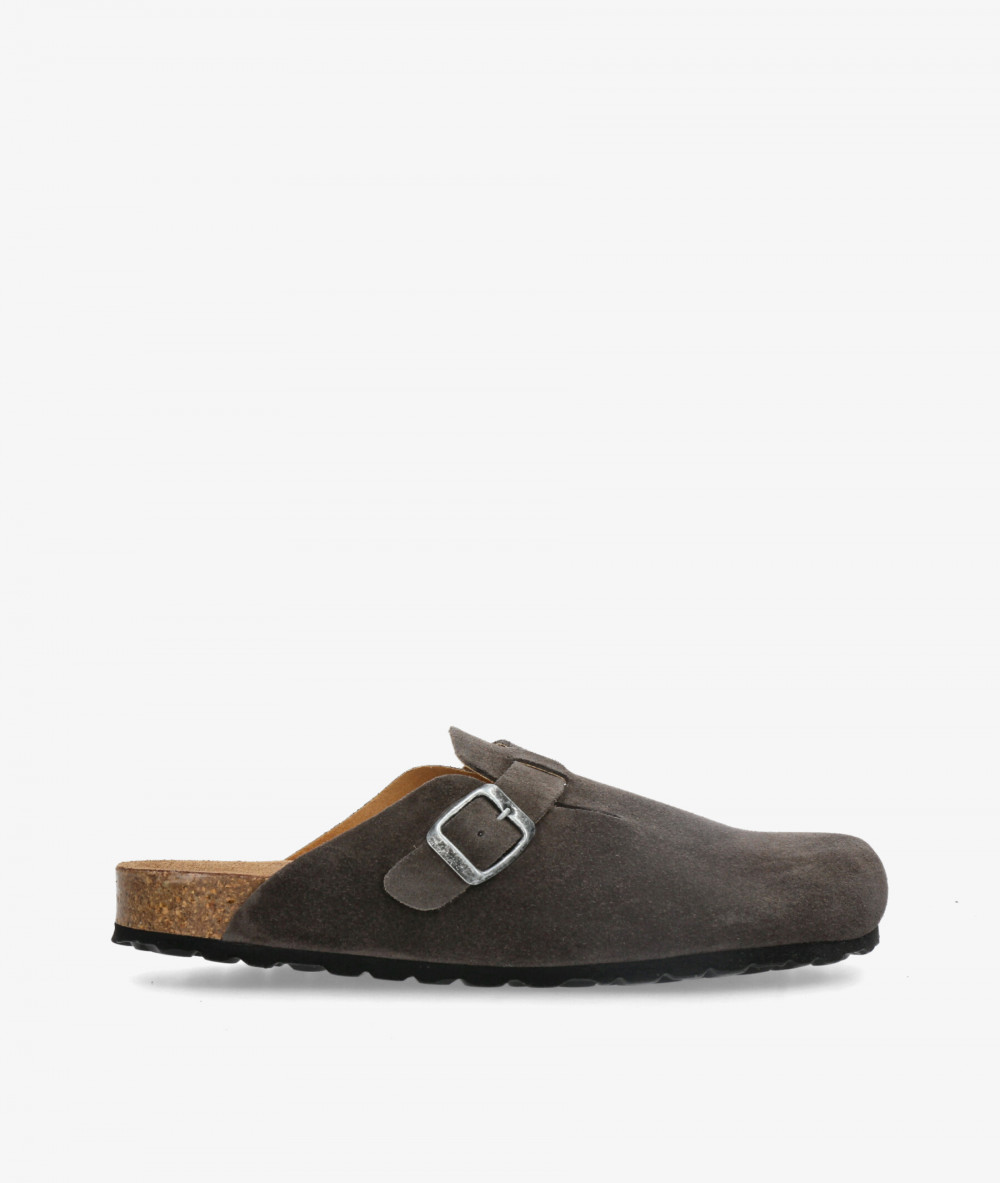 Sandalias Kénnebec  204047C en serraje gris
