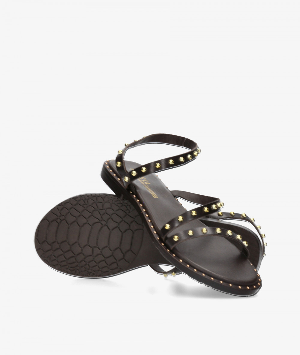 Sandalias Kissia  RSP-6618 B  BOSCOS en marrón