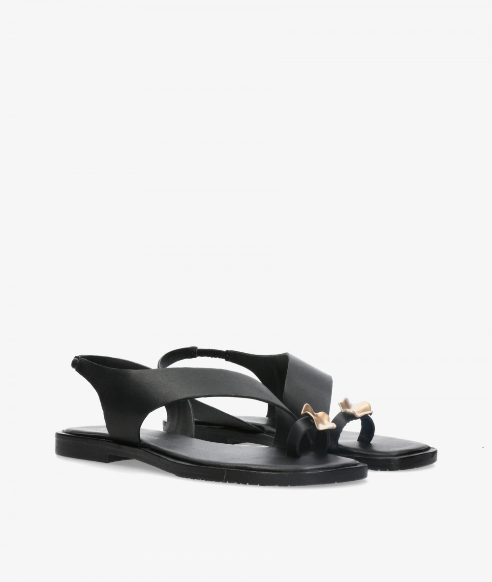 Sandalias Kissia RSP-11748 JOPA-8 en negro