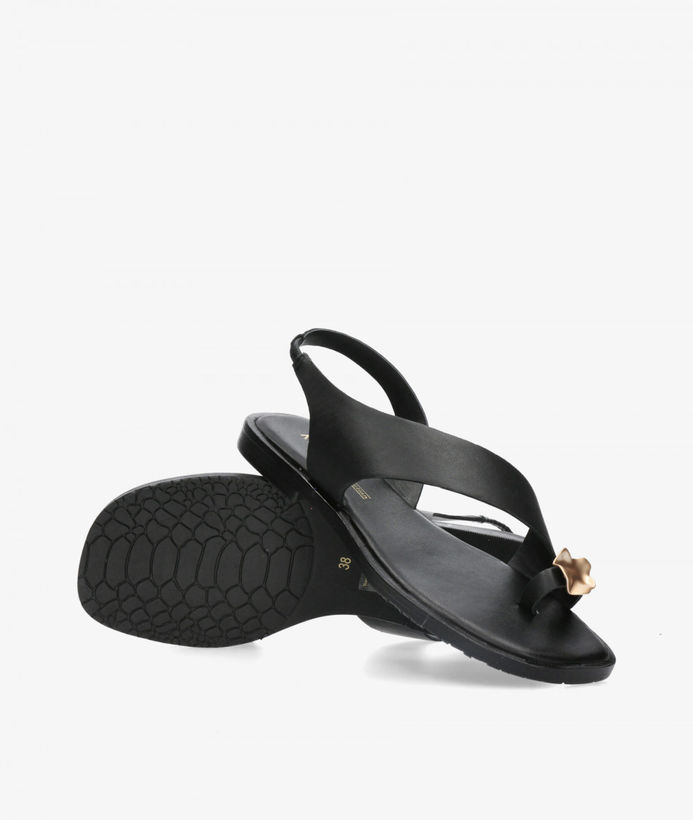 Sandalias Kissia RSP-11748 JOPA-8 en negro