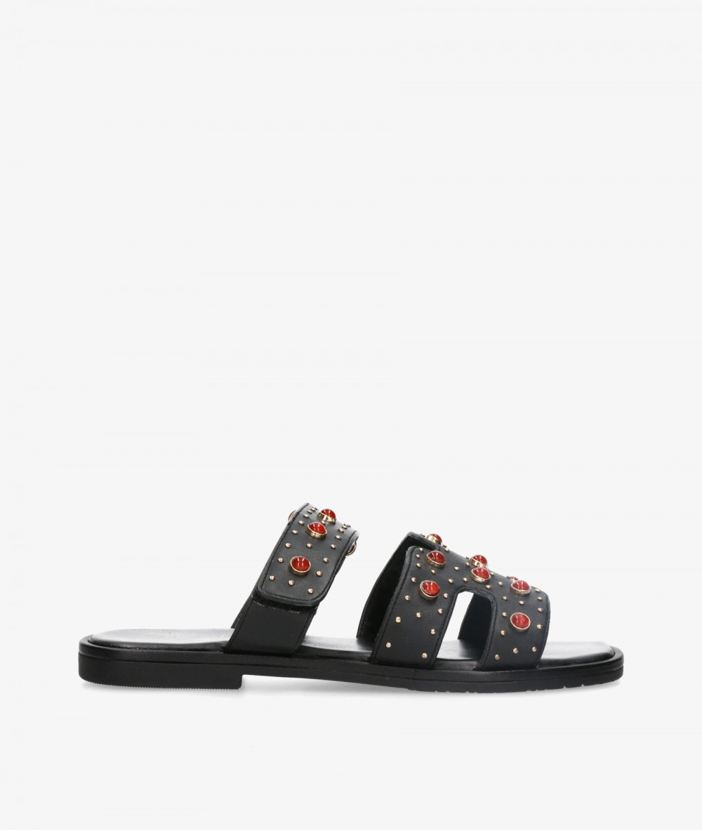 Sandalias Kissia  RSP-11379  JOPA-10 en negro