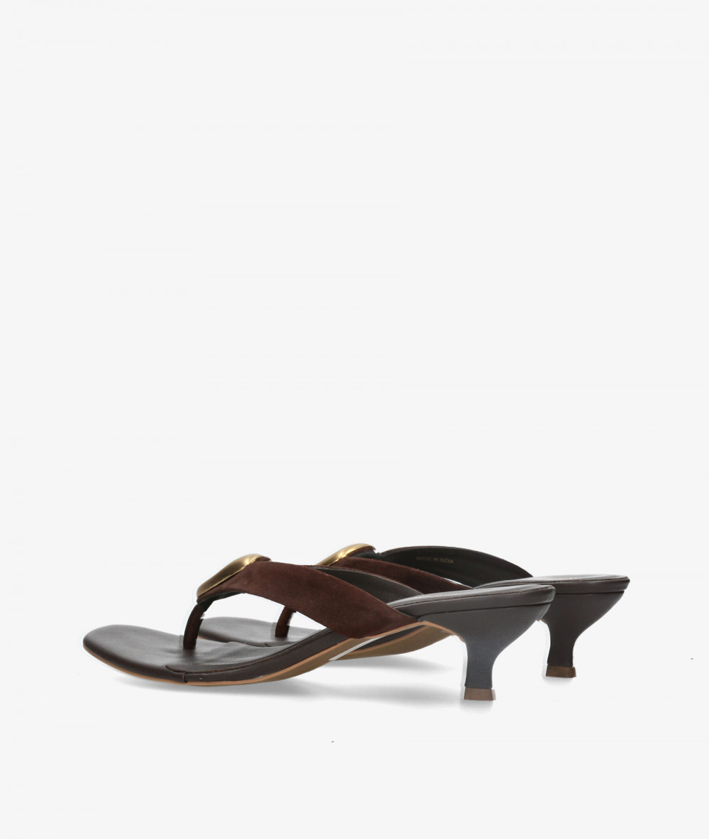 Sandalias Kissia  RSP-11547  JOPA-12 en marrón