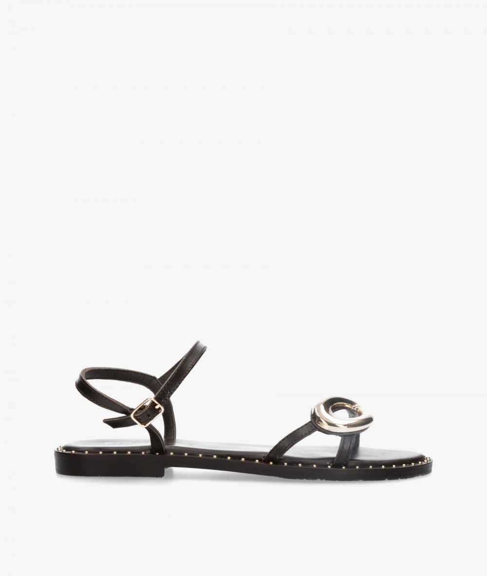 Sandalias Kissia  RSP-11492  JOPA-13 en marrón