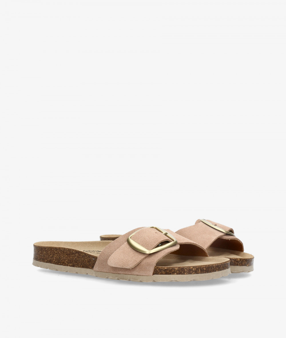 Sandalias Kénnebec  520001 en serraje nude