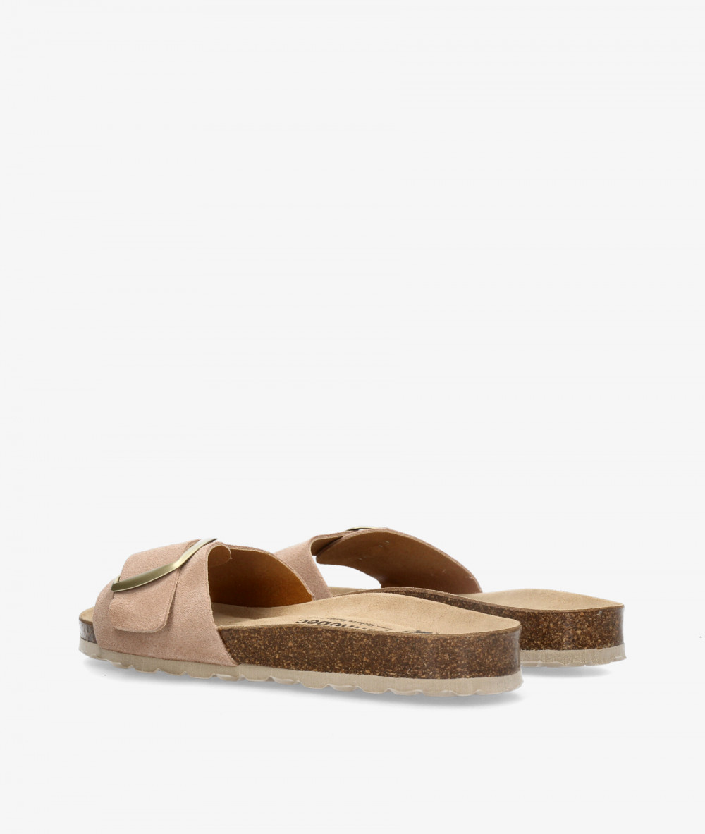 Sandalias Kénnebec  520001 en serraje nude