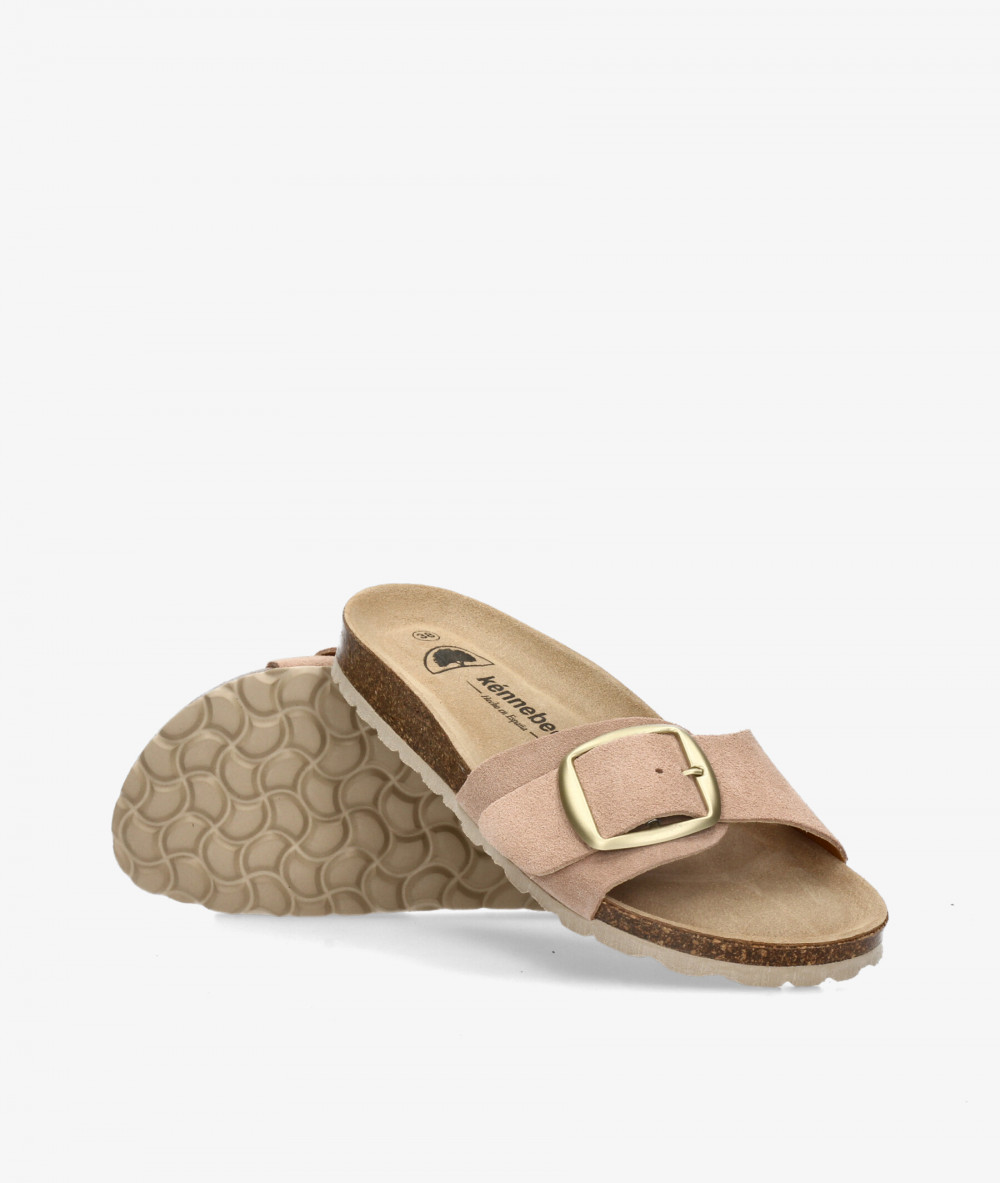 Sandalias Kénnebec  520001 en serraje nude