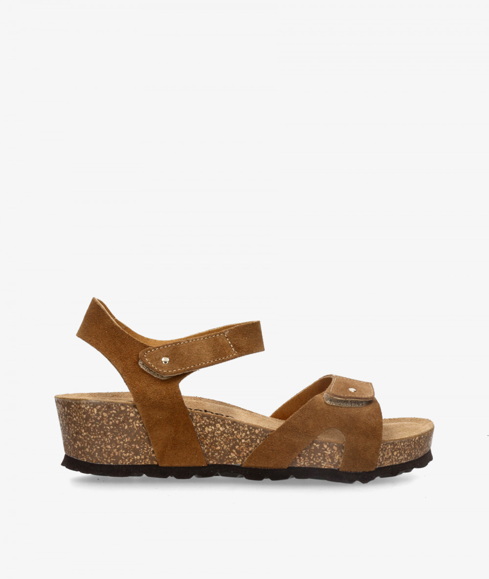 Sandalias Kénnebec  IB-101 en serraje cuero