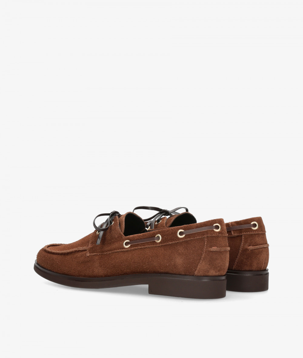 bloom&you Nautical shoes NAUTI in leather split suede