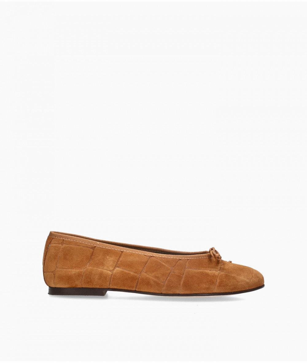 bloom&you Ballerinas ALLISON in leather split suede
