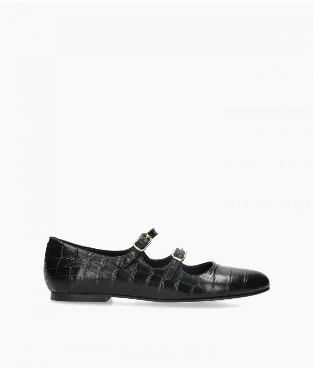 bloom&you Mercedes MERCEDES DOBLE in black croc print