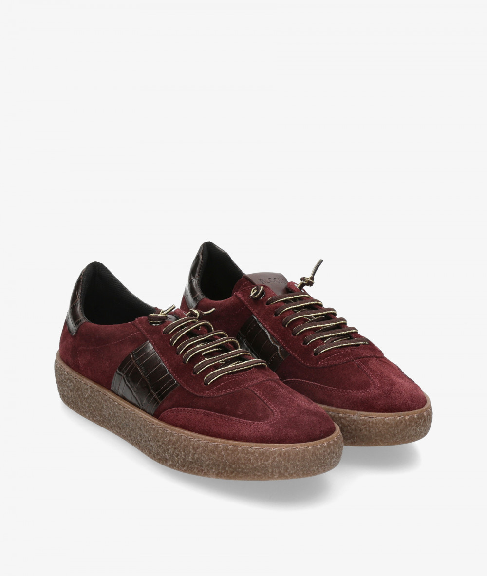bloom&you Sneakers  RIGOR in burgundy