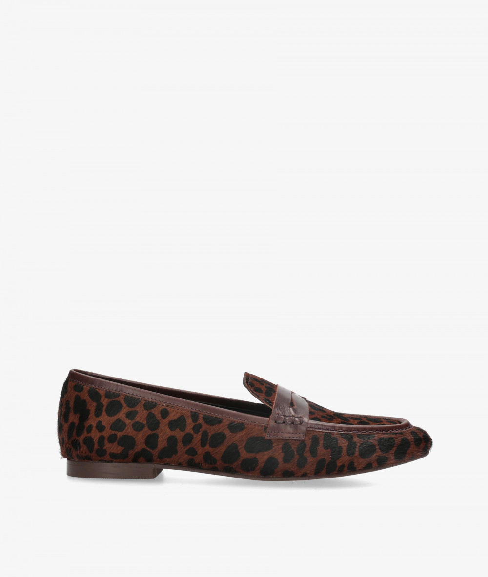 Mocasines BLOOM CLAUDIA en leopardo 
