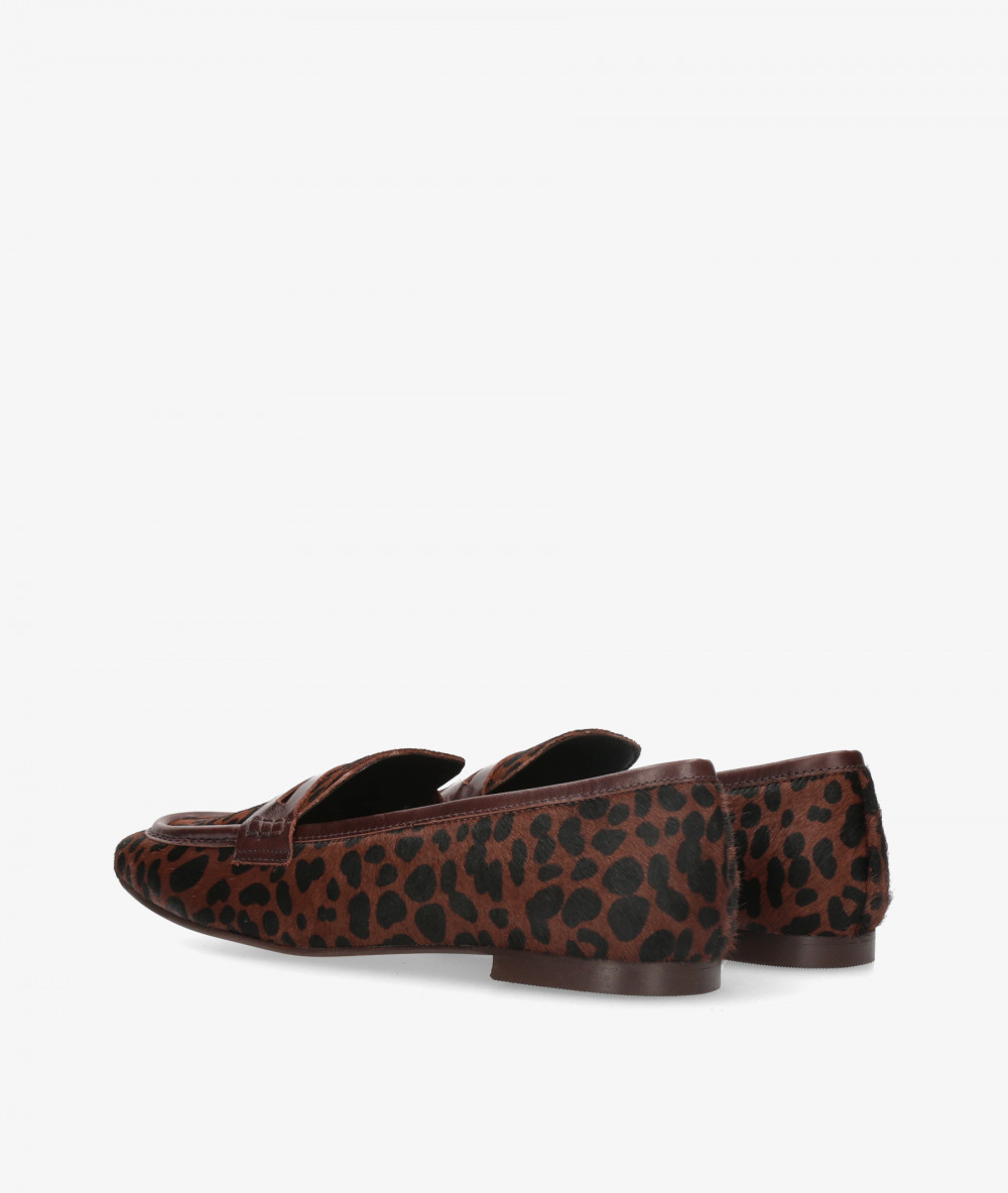 Mocasines BLOOM CLAUDIA en leopardo 