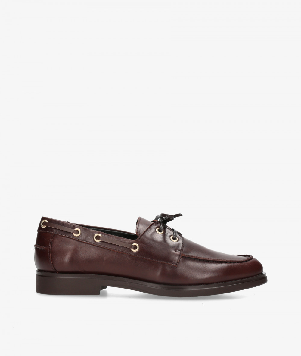 BLOOM Nautical shoes GIULIA in brown