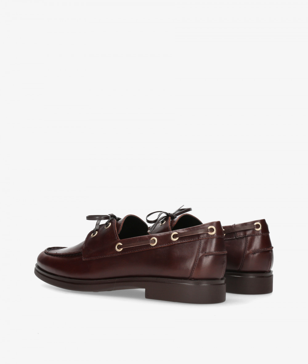 BLOOM Nautical shoes GIULIA in brown