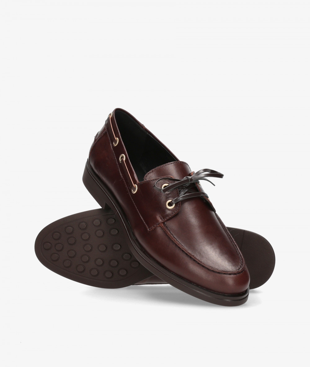 BLOOM Nautical shoes GIULIA in brown