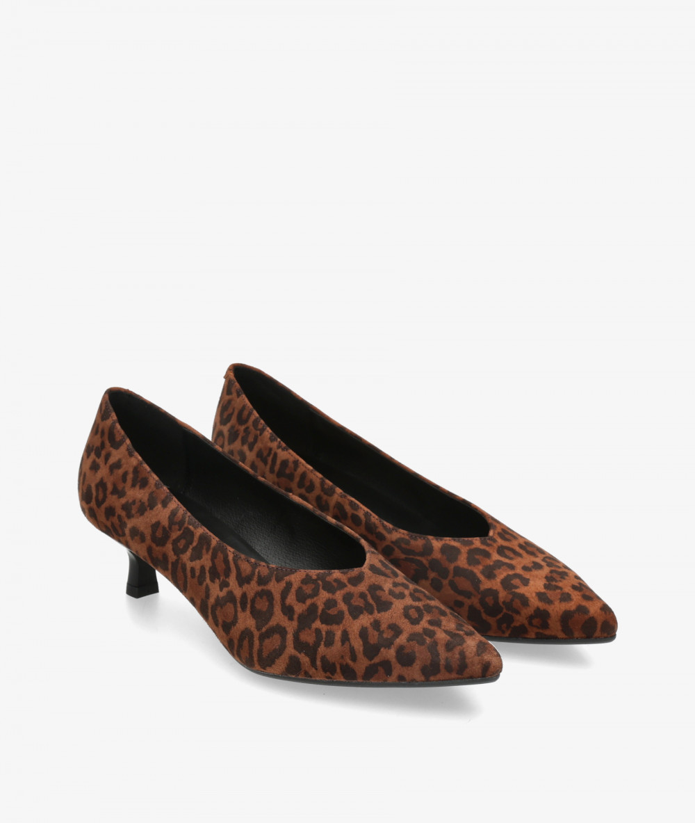 BLOOM Pump shoes ROMINA in leopard print