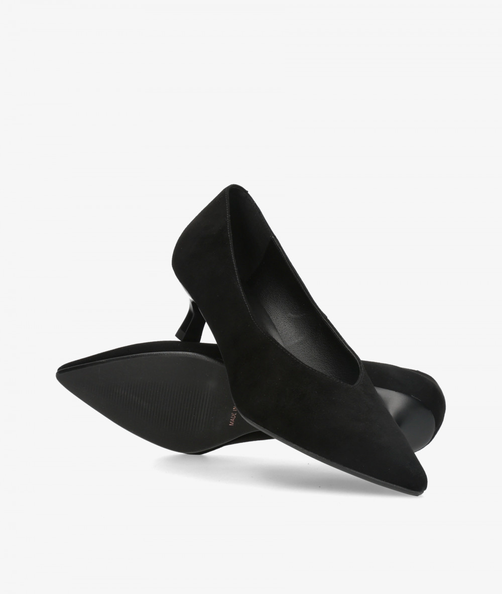BLOOM Pump shoes ROMINA in black suede