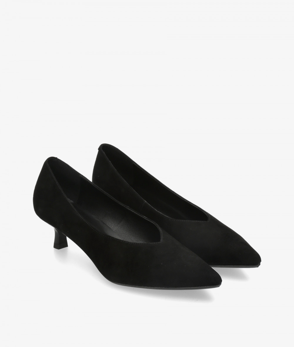 BLOOM Pump shoes ROMINA in black suede