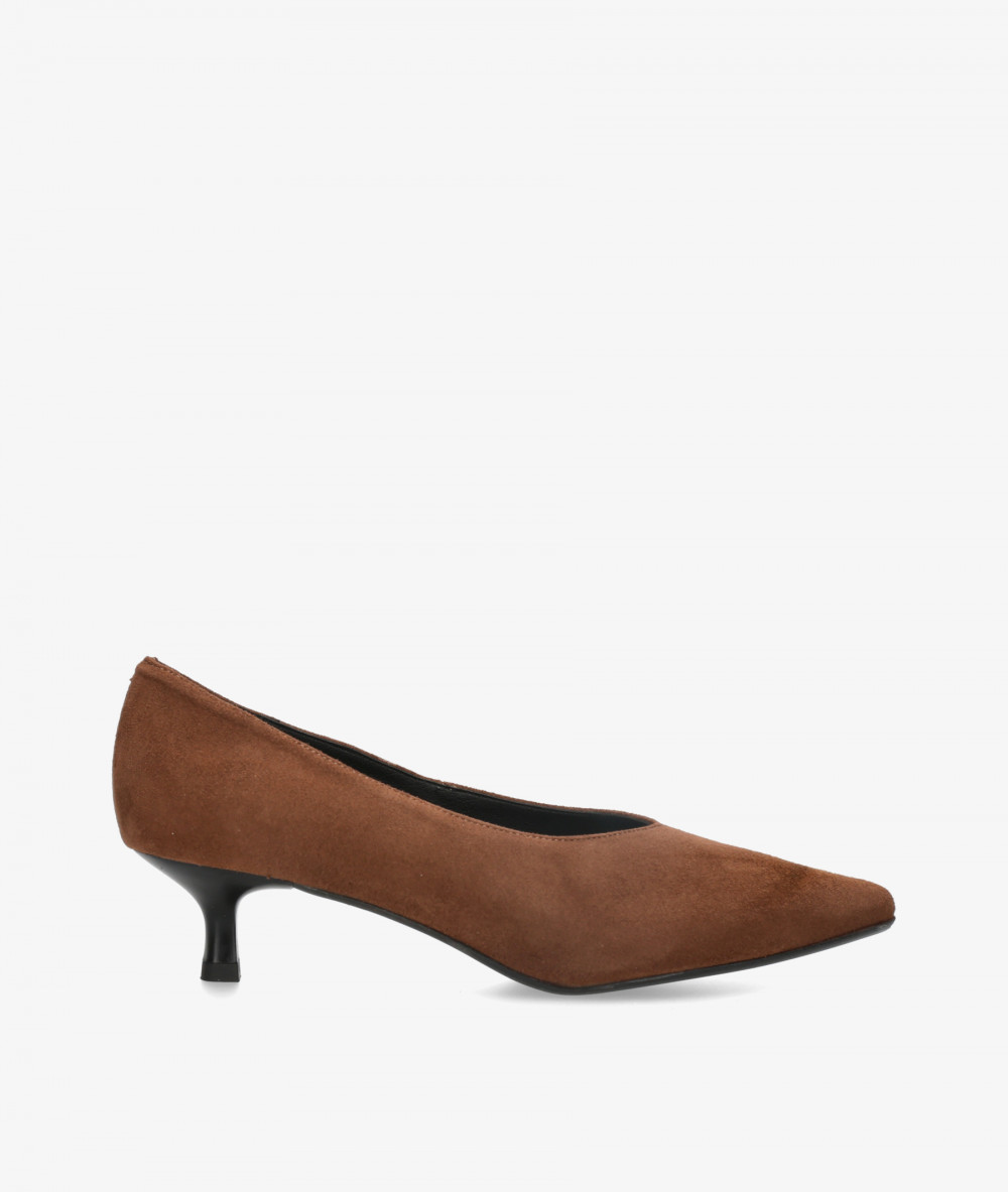 BLOOM Pump shoes SEVEN in brown suede