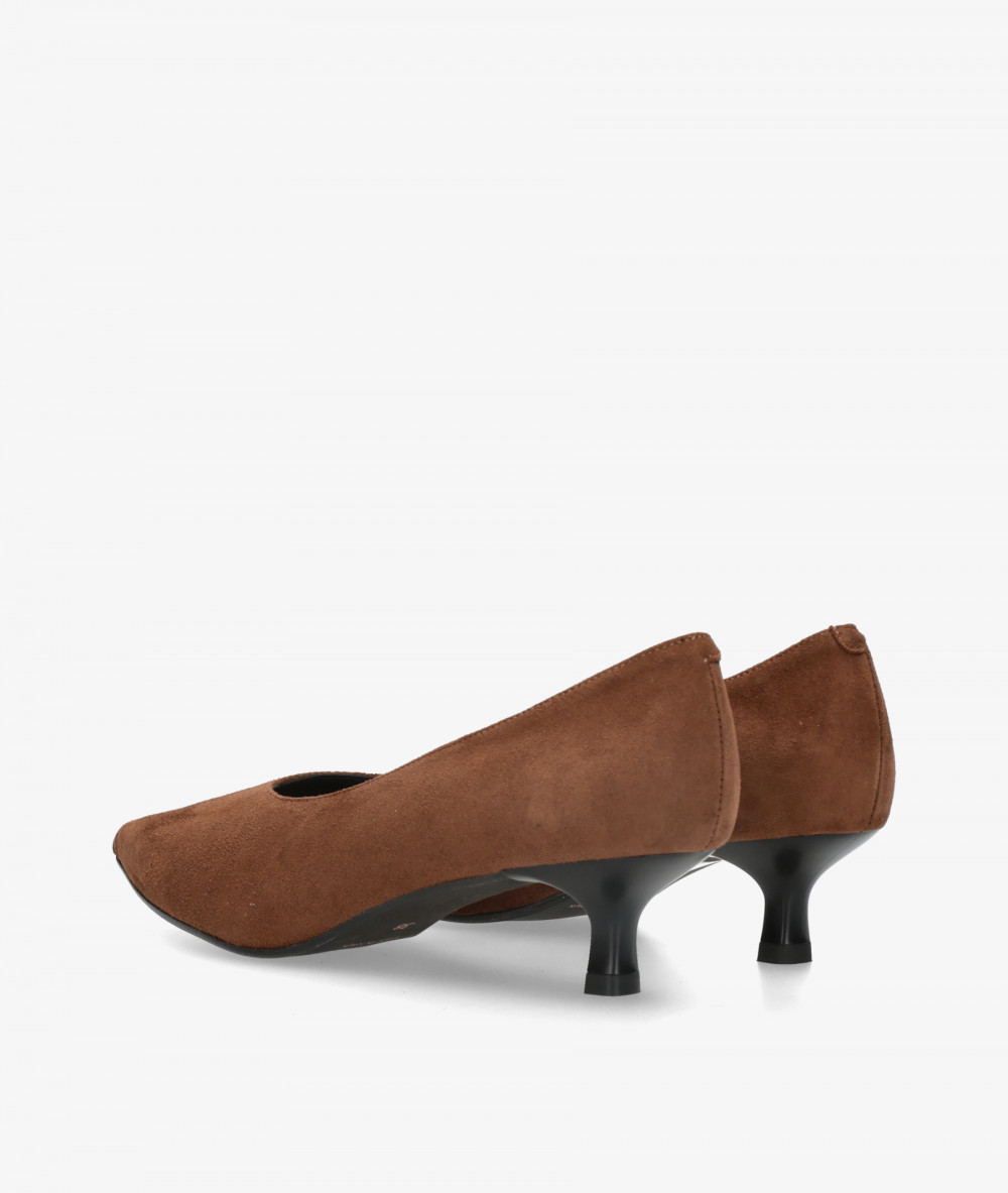 BLOOM Pump shoes SEVEN in brown suede