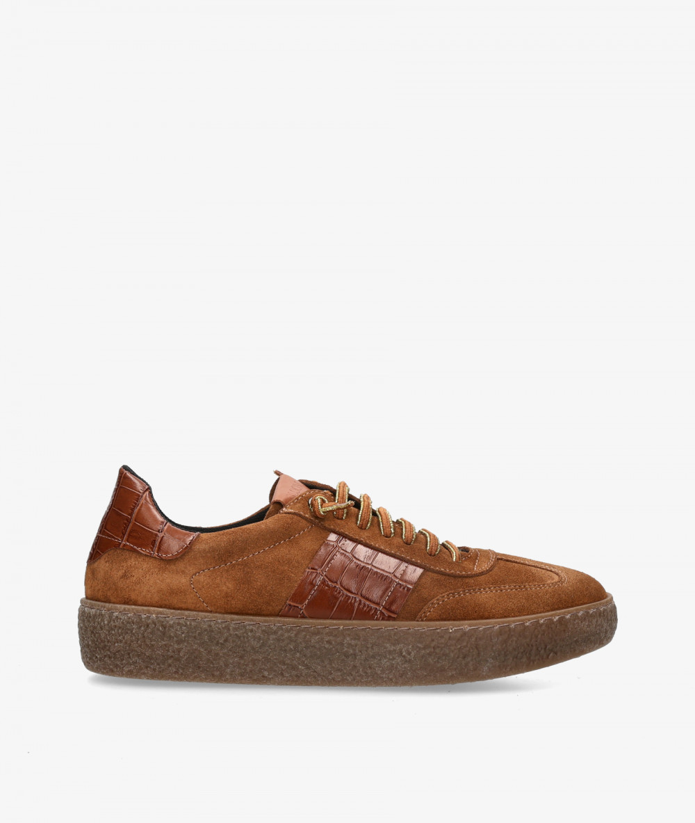 BLOOM Sneakers  RIGOR in leather split suede