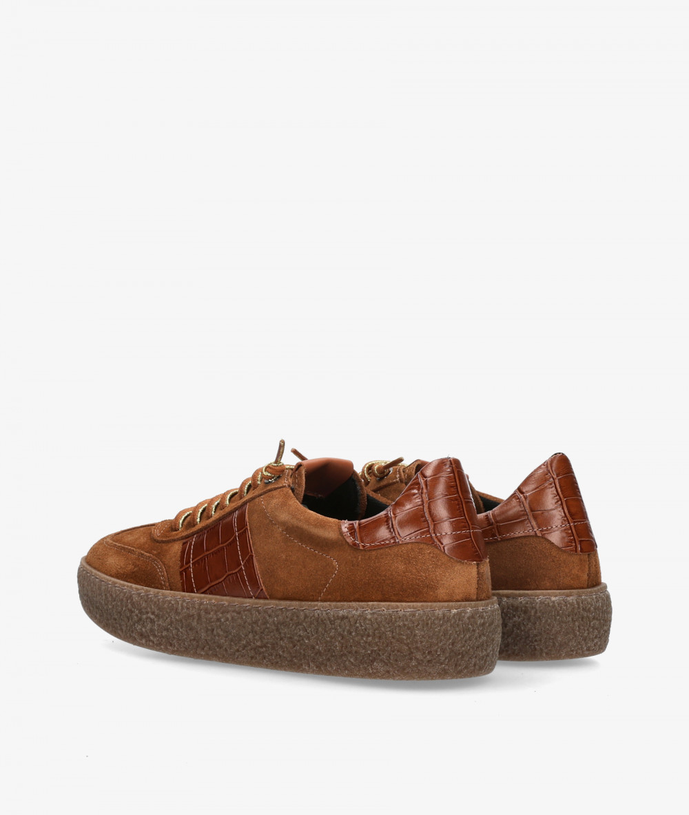 BLOOM Sneakers  RIGOR in leather split suede