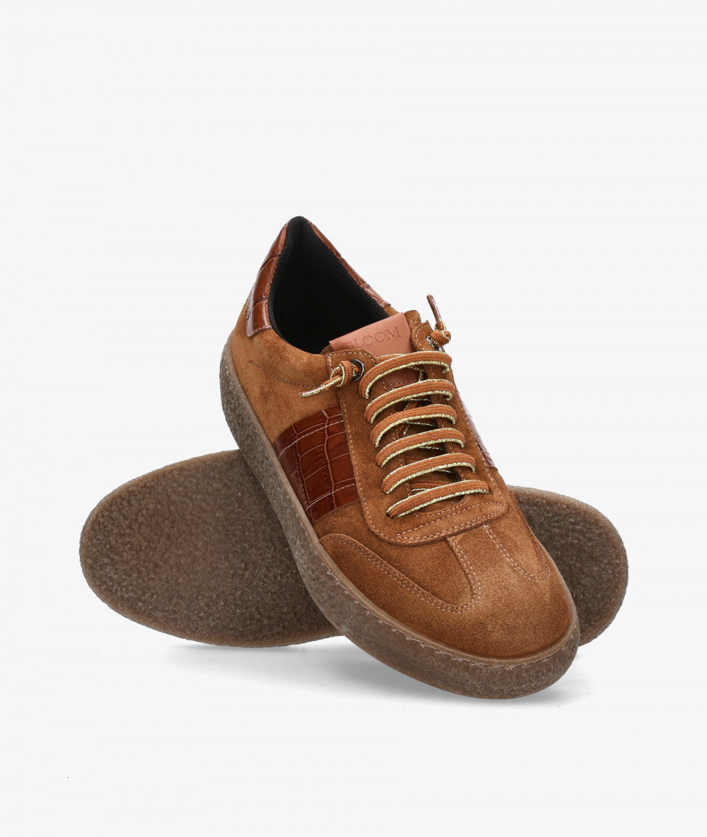 BLOOM Sneakers  RIGOR in leather split suede