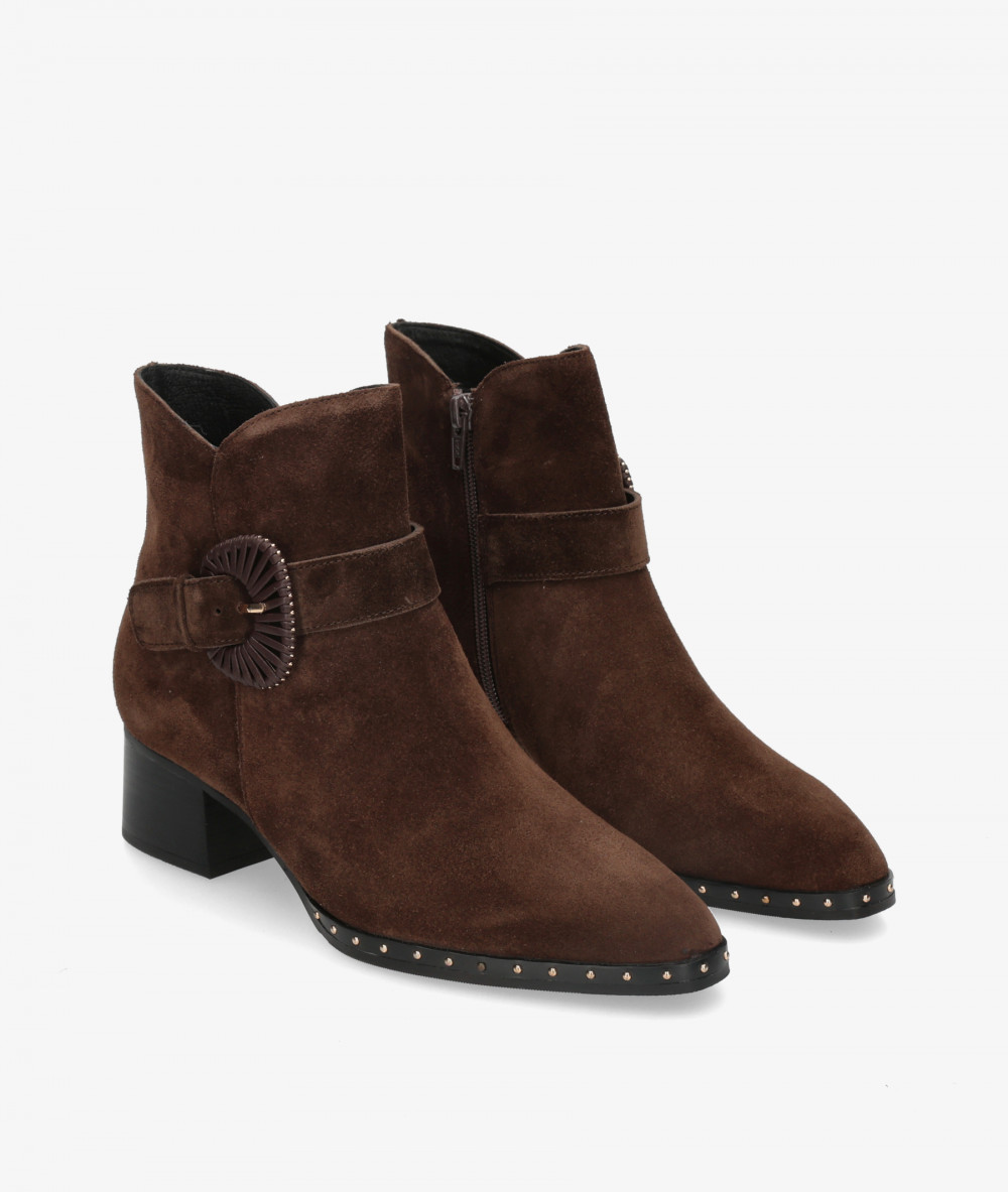 BLOOM Ankle boots  404064-C2A in brown suede