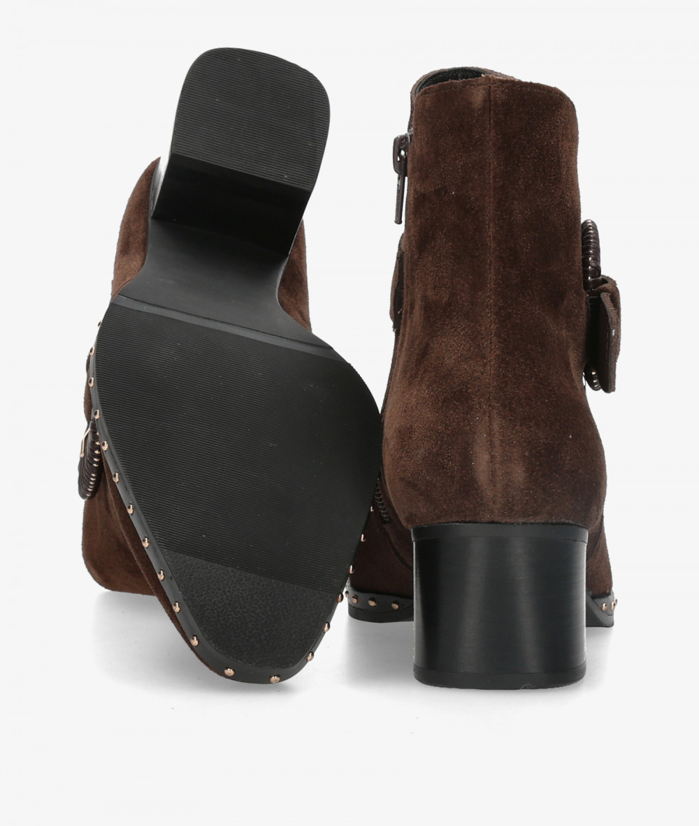 BLOOM Ankle boots  404064-C2A in brown suede