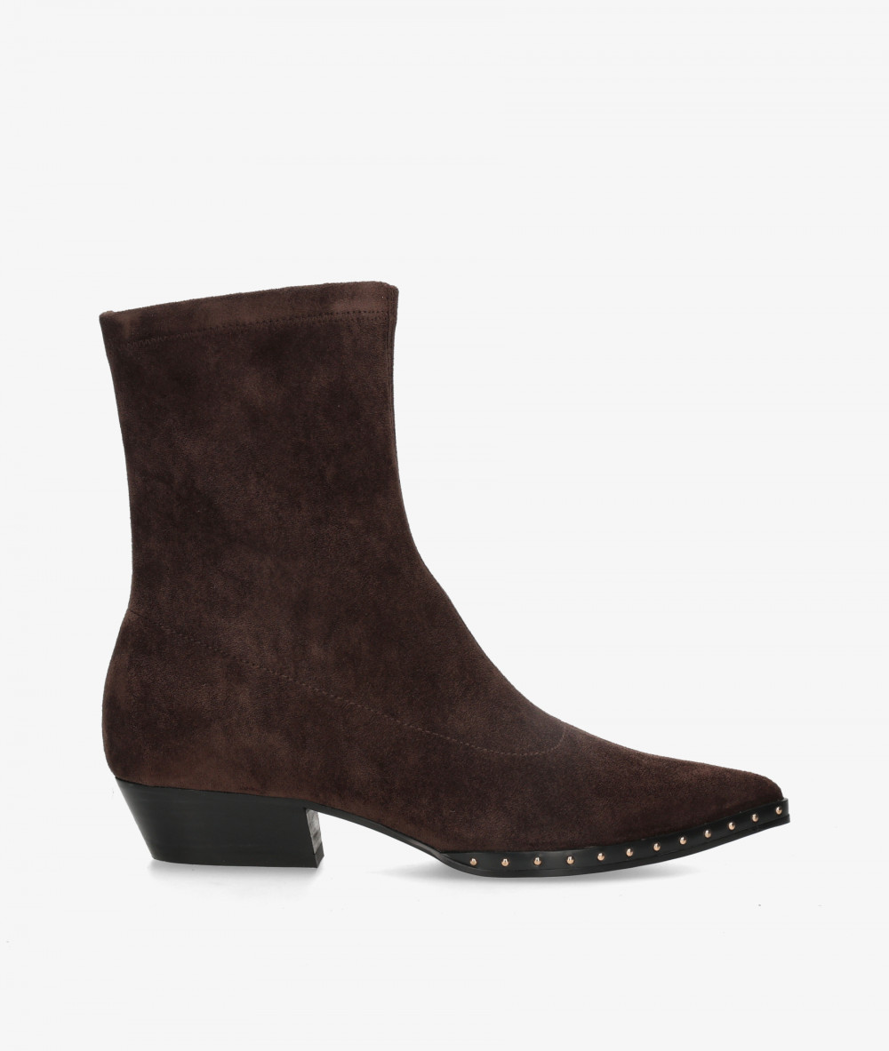 BLOOM Ankle boots  30-2799H-C13 in MARRON LYCRA